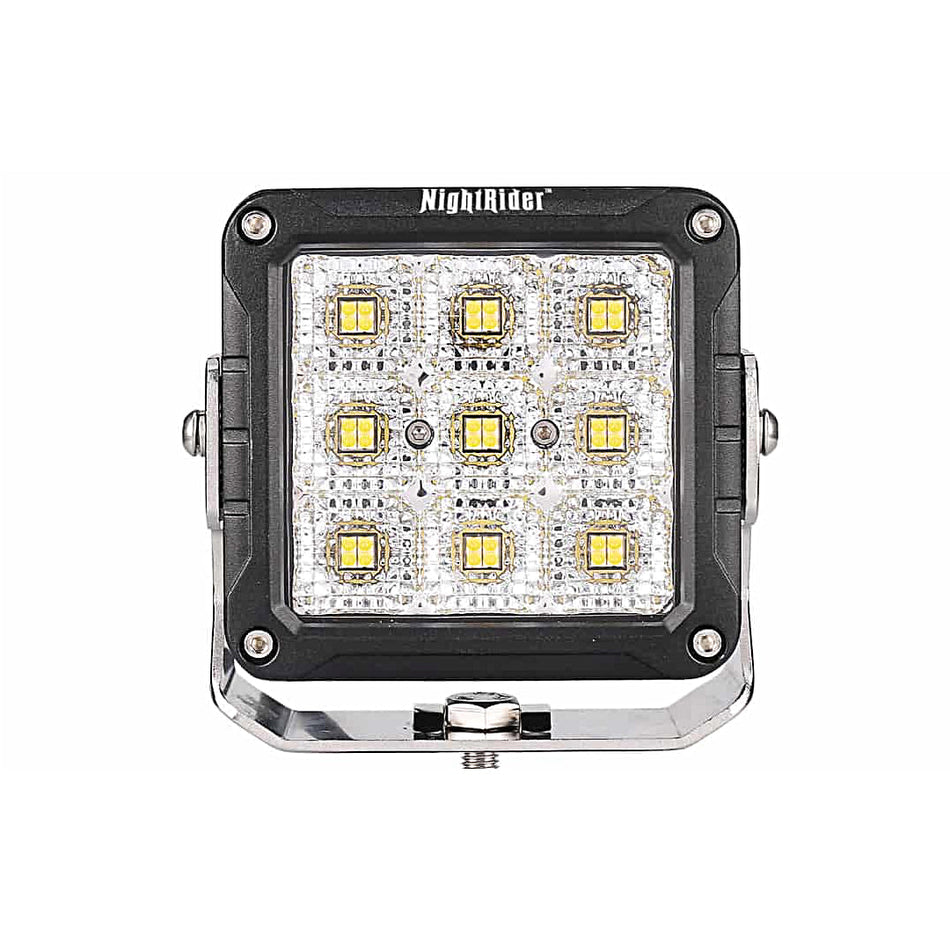 4.5" Square High Intensity Flood Beam LED Light - NHI9CF