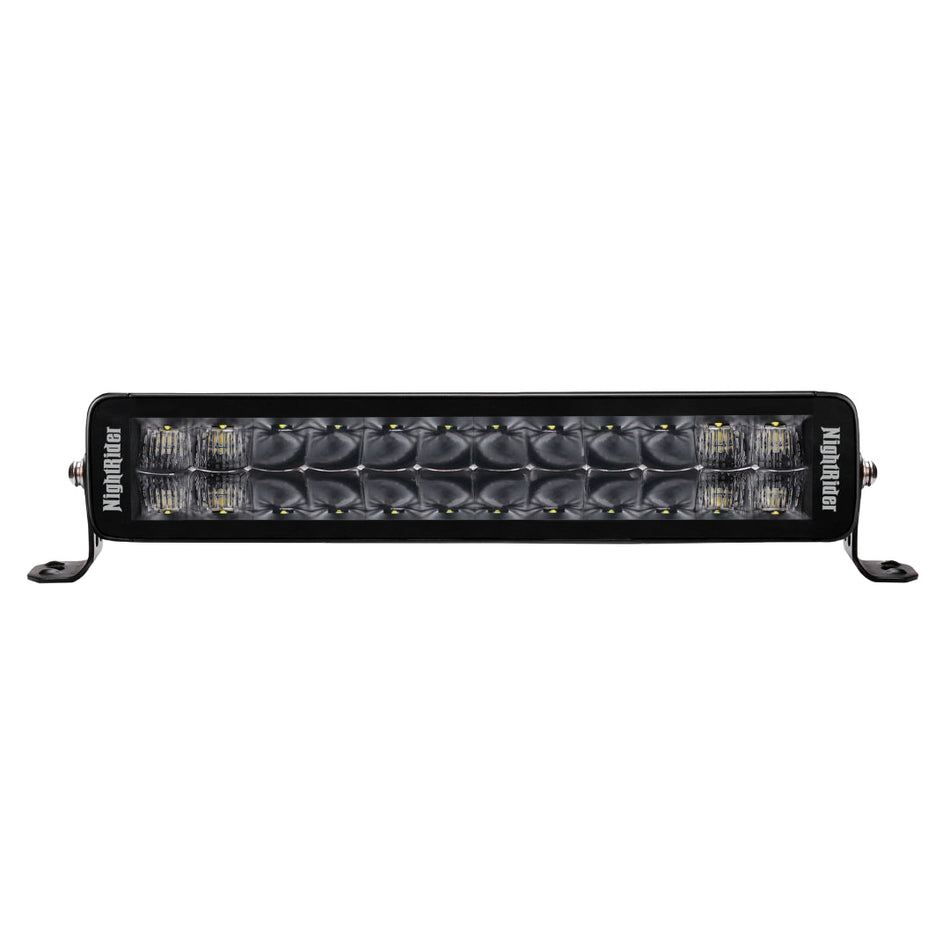 13" Jet Black Series Double Row High Power LED Light Bar - NJ13