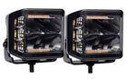 Jet Black Series Side Shooter Kit with Amber Warning Light - NJSS2EMAW